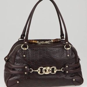 Gucci Guccissima Leather Wave Boston bag